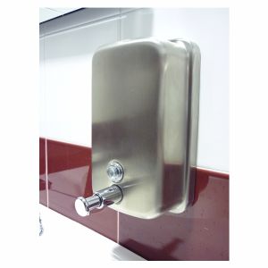 Dosificador de jabón INOX vertical 10099