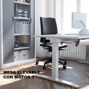 Mesa oficina elevable PUSH16